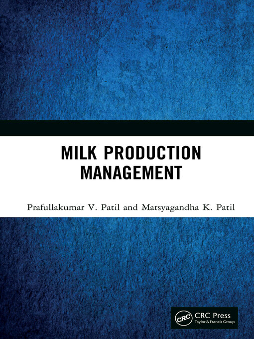Title details for Milk Production Management by Prafullakumar V. Patil - Wait list